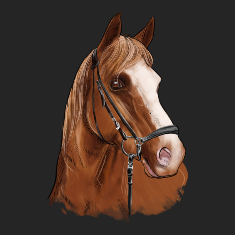 Horse Portrait Premium Hoodie by Artiststas | Teevron
