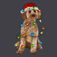 Cockapoo With Christmas Lights Heavyweight Hoodie | Teevron