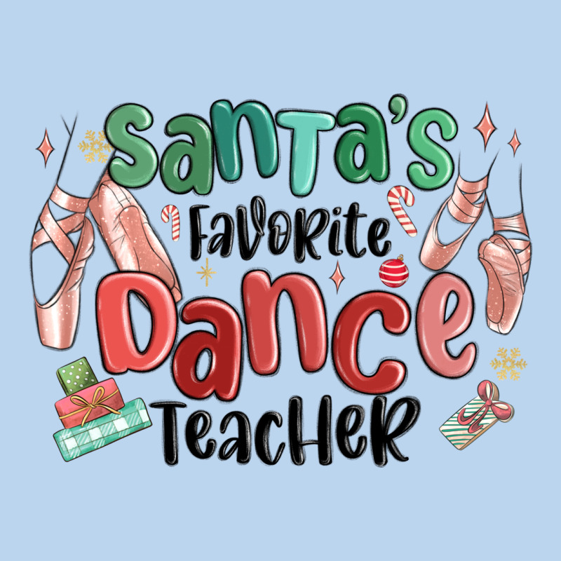 Santa's Favorite Dance Teacher Classic Tee by MaliasSmallBusiness | Teevron