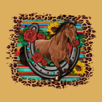Western Horse Horseshoe Roses Sunflowers Serape Leopard Premium Hoodie | Teevron