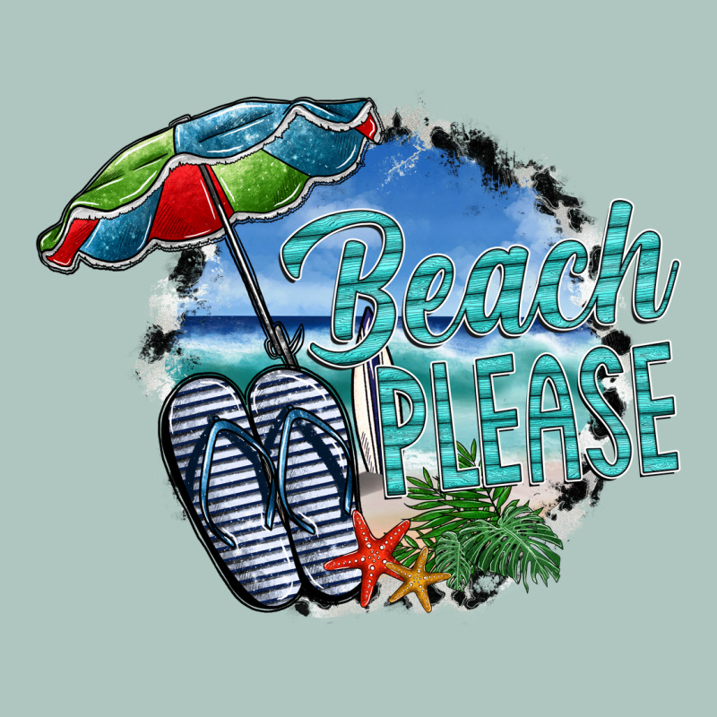 Beach Please Premium Sweatshirt by SublimationCraftShop | Teevron