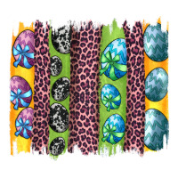 easter eggs and leopard brushstrokes | Teevron