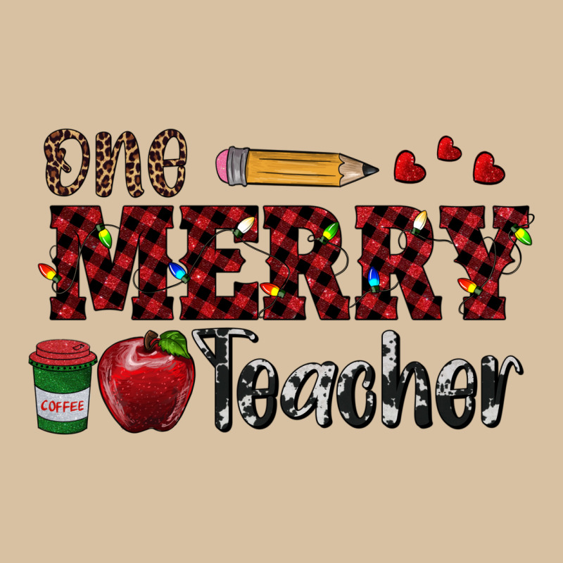 One Merry Teacher Heavyweight Hoodie by RanaPortraitStore | Teevron