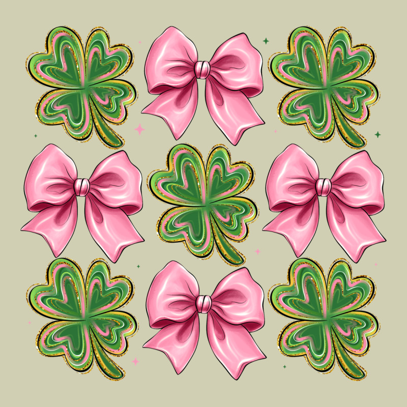 Clover Bow Heavy Core Tee by CowhideDigitalArt | Teevron