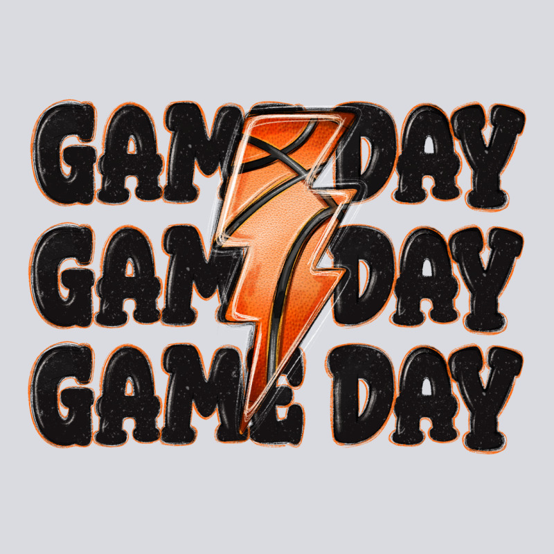 Game Day Game Day Game Day Basketball Zipper Hoodie by MaliasSmallBusiness | Teevron