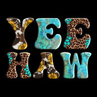 Western Sunflowers Turquoise Leopard Yee Haw Urban Hoodie | Teevron
