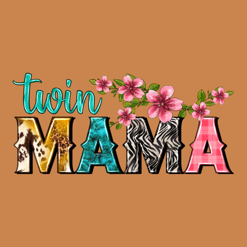 Twin Mama With Flowers Heavyweight Hoodie by texasbilliewilder | Teevron
