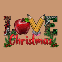 Love Christmas Teacher Heavyweight Hoodie | Teevron