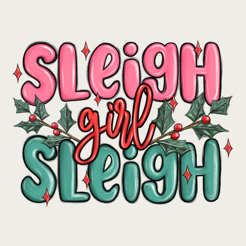 Sleigh Girl Sleigh Christmas Zipper Hoodie by MaliasSmallBusiness | Teevron