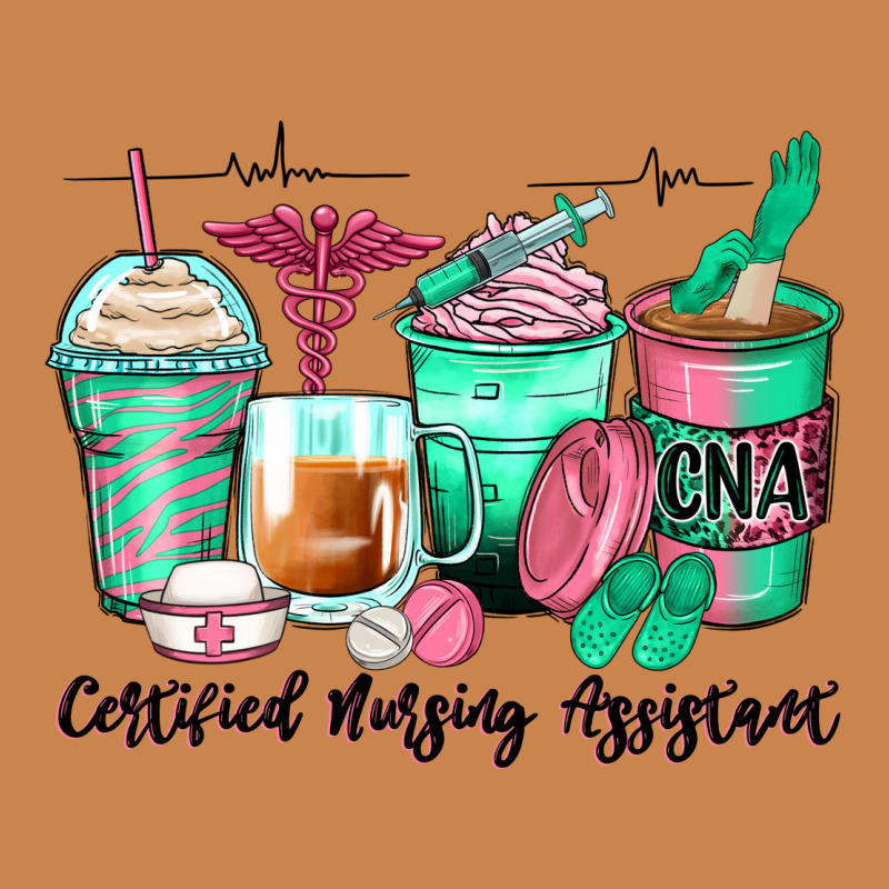 Certified Nursing Assistant Coffee Cups Heavyweight Hoodie by Zillion Design Studio | Teevron