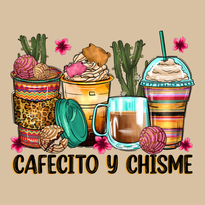 Cafecito Y Chisme Coffee Cups Heavyweight Hoodie by Zillion Design Studio | Teevron