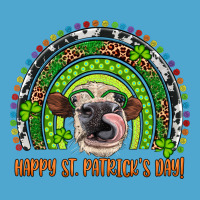 Western Happy St. Patrick's Day Cow Rainbow Premium Hoodie | Teevron