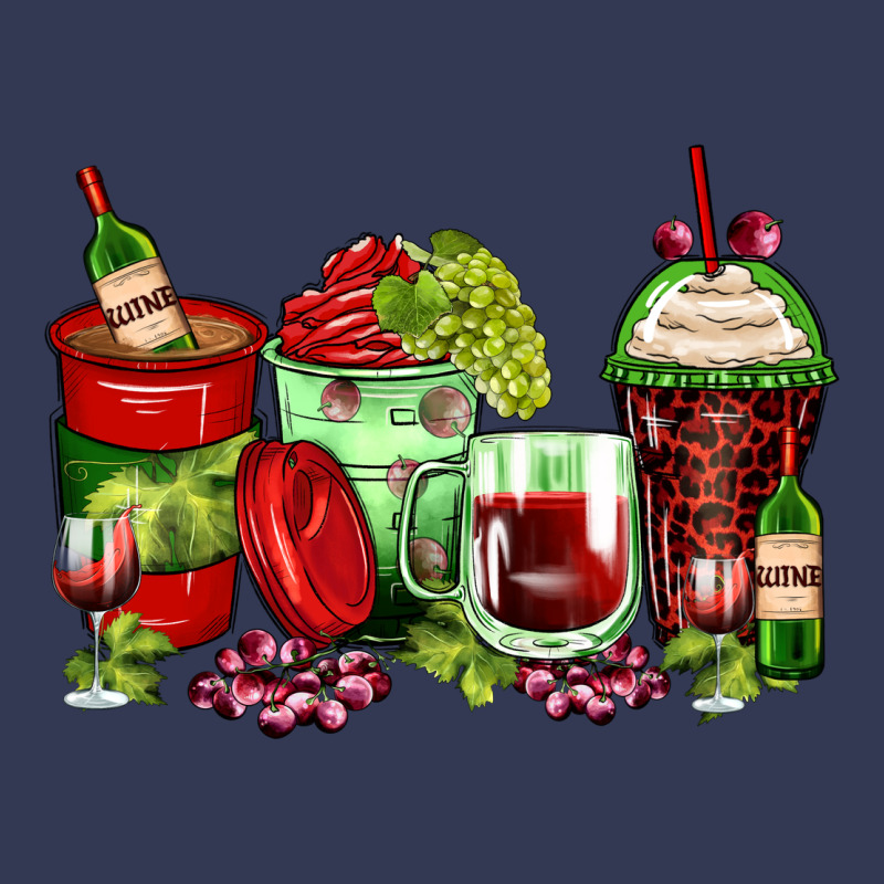 Wine Coffee Cups Heavyweight Hoodie by Zillion Design Studio | Teevron