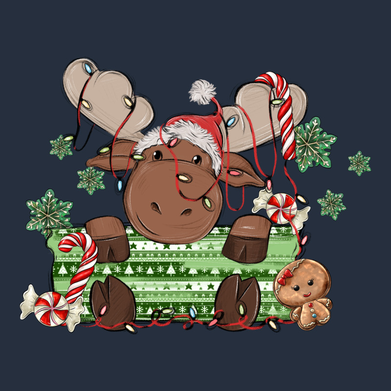 Christmas Reindeer Zipper Hoodie by MaliasSmallBusiness | Teevron