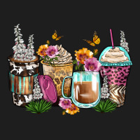 Floral Coffee Cups Heavyweight Hoodie | Teevron