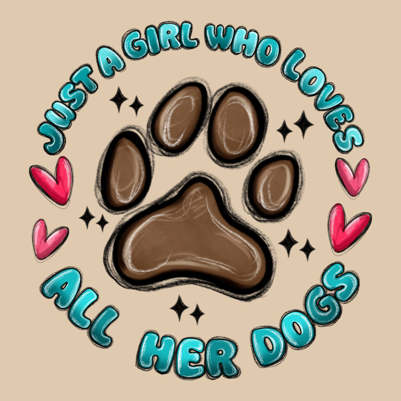 Just A Girl Who Loves All Her Dogs Classic Tee by MaliasSmallBusiness | Teevron