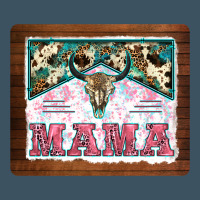 Western Bull Skull Mama Mousepad Urban Hoodie | Teevron