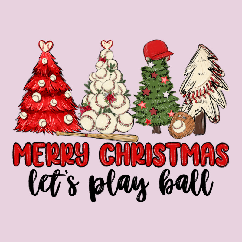 Merry Christmas Let S Play Ball Baseball Classic Tee by MaliasSmallBusiness | Teevron