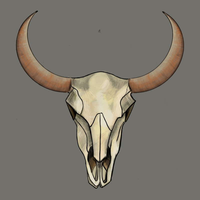 Bull Skull Premium Hoodie by AdoDesignShop | Teevron