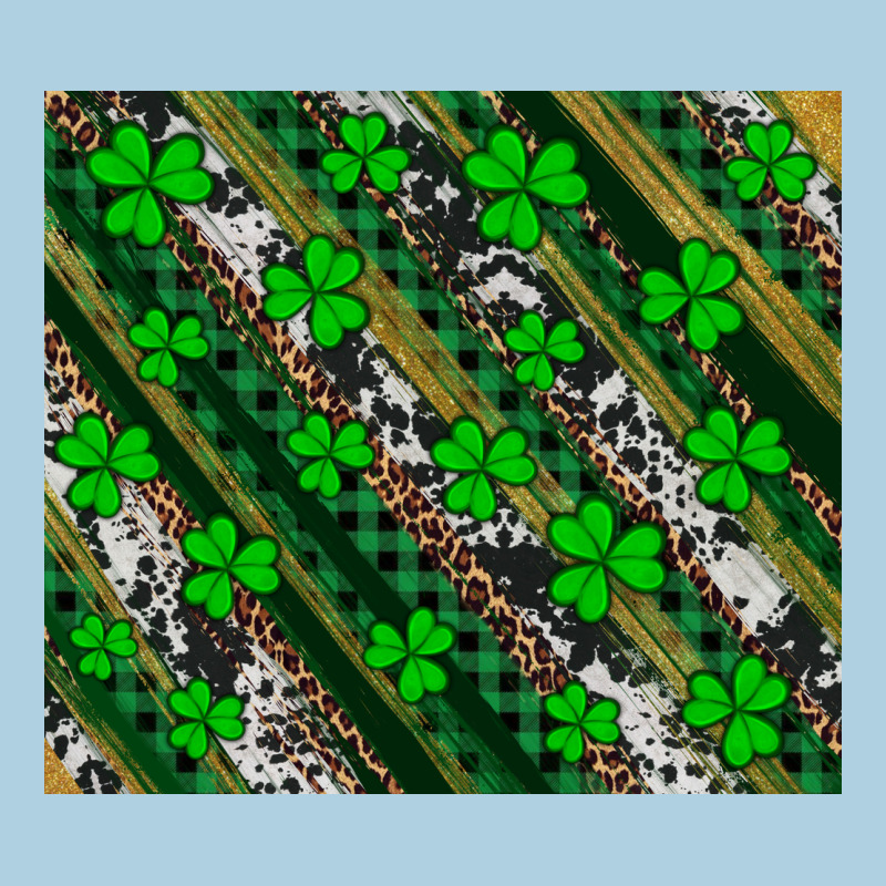St Patricks Western Brush Strokes Premium Hoodie by Artiststas | Teevron
