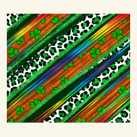 St Patricks Day Leopard Rainbow Premium Hoodie | Teevron