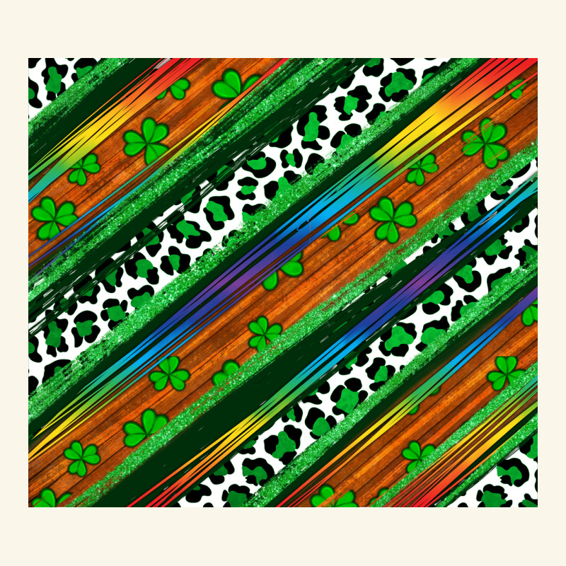 St Patricks Day Leopard Rainbow Premium Hoodie by Artiststas | Teevron