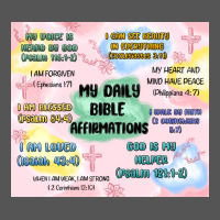 Daily Bible Affirmations Zipper Hoodie | Teevron