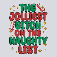 The Jolliest Bitch On The Naughty List Zipper Hoodie | Teevron