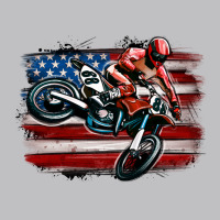Dirt Bike American Flag Classic Tee | Teevron
