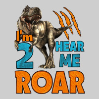 I'm Two Hear Me Roar Dinosaur Birthday Premium Tee | Teevron