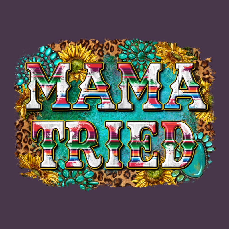 Western Mama Tried With Sunflowers And Gemstone Heavyweight Hoodie by texasbilliewilder | Teevron