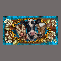 Western Cow Turquoise’s White Flowers License Plate Template Urban Hoodie | Teevron
