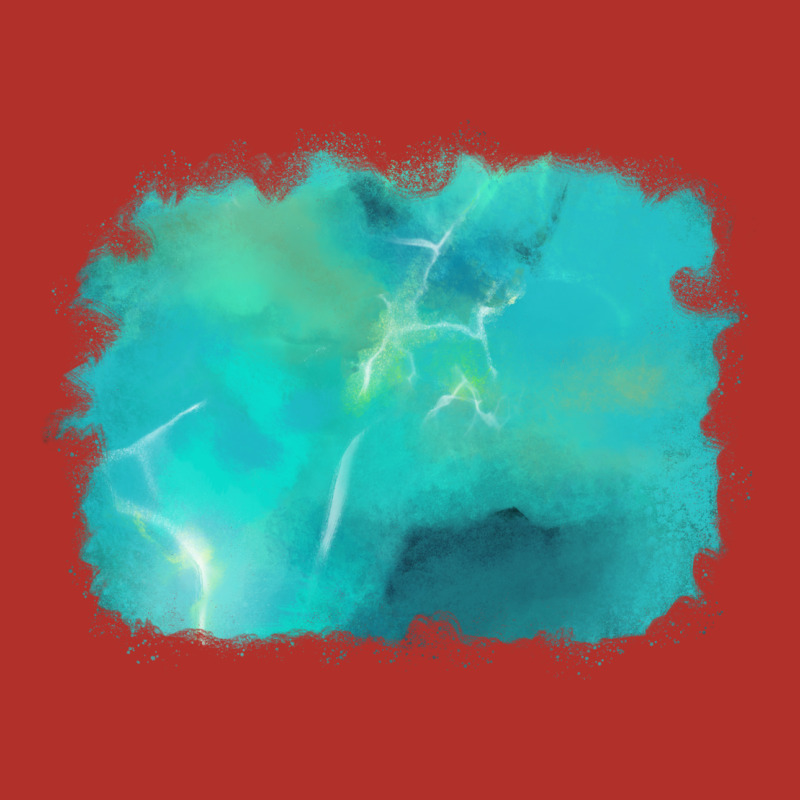 Turquoise Background Premium Hoodie by AdoDesignShop | Teevron