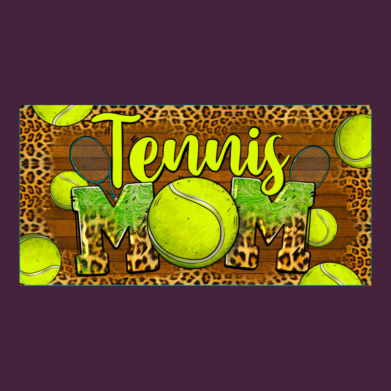 Tennis Mom License Plate Long Sleeve Tee by BarkalooDesign | Teevron