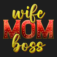 Wife Mom Boss Heavyweight Hoodie | Teevron
