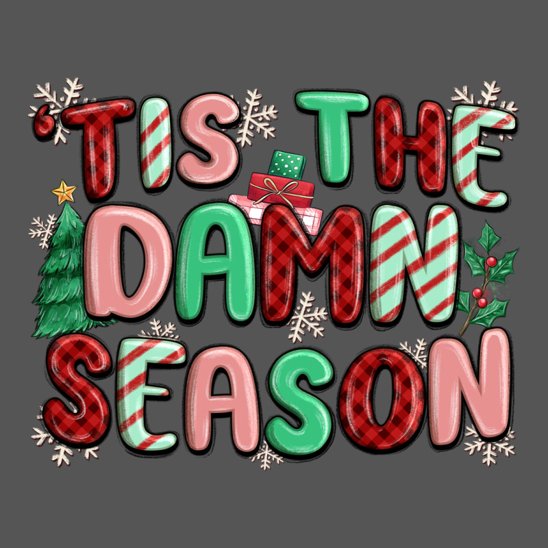 'tis The Damn Season Zipper Hoodie by MaliasSmallBusiness | Teevron