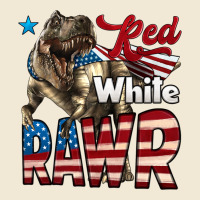 Red White Rawr Dinosaur T-rex Premium Tee | Teevron