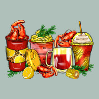 Crawfish Coffee Cups Heavyweight Hoodie | Teevron