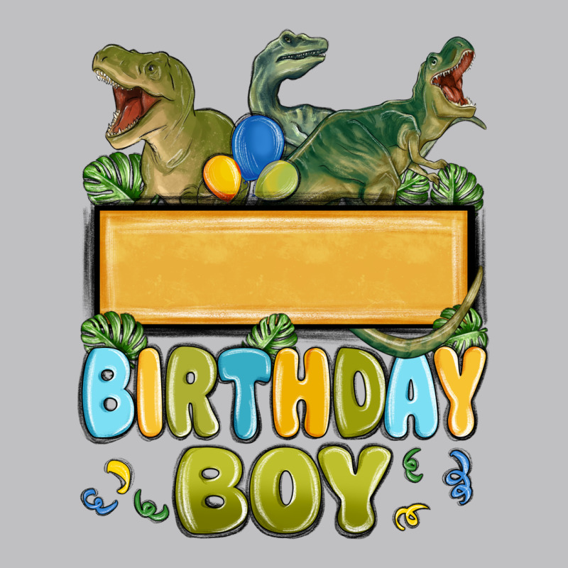 Customized Dinosaur Birthday Boy Classic Tee by MaliasSmallBusiness | Teevron