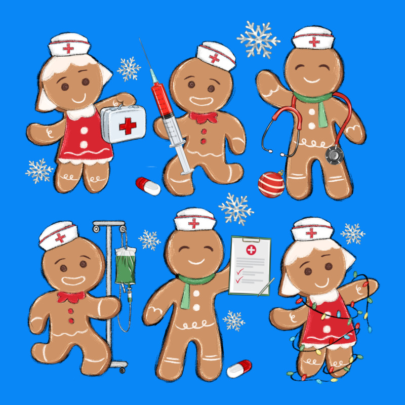 Nurse Gingerbread Zipper Hoodie by MaliasSmallBusiness | Teevron