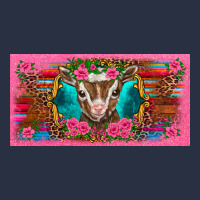 Western Baby Boer Goat Pink Flowers Serape Leopard Pink Glitter Patter Urban Hoodie | Teevron