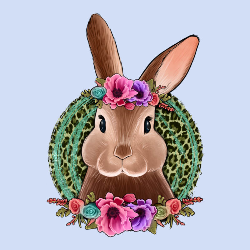 Western Leopard And Flowers Easter Bunny Urban Hoodie by Jasminsmagicworld | Teevron