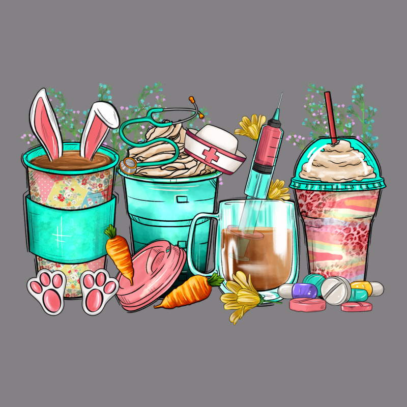 Easter Nurse Coffee Cups Heavyweight Hoodie by Zillion Design Studio | Teevron
