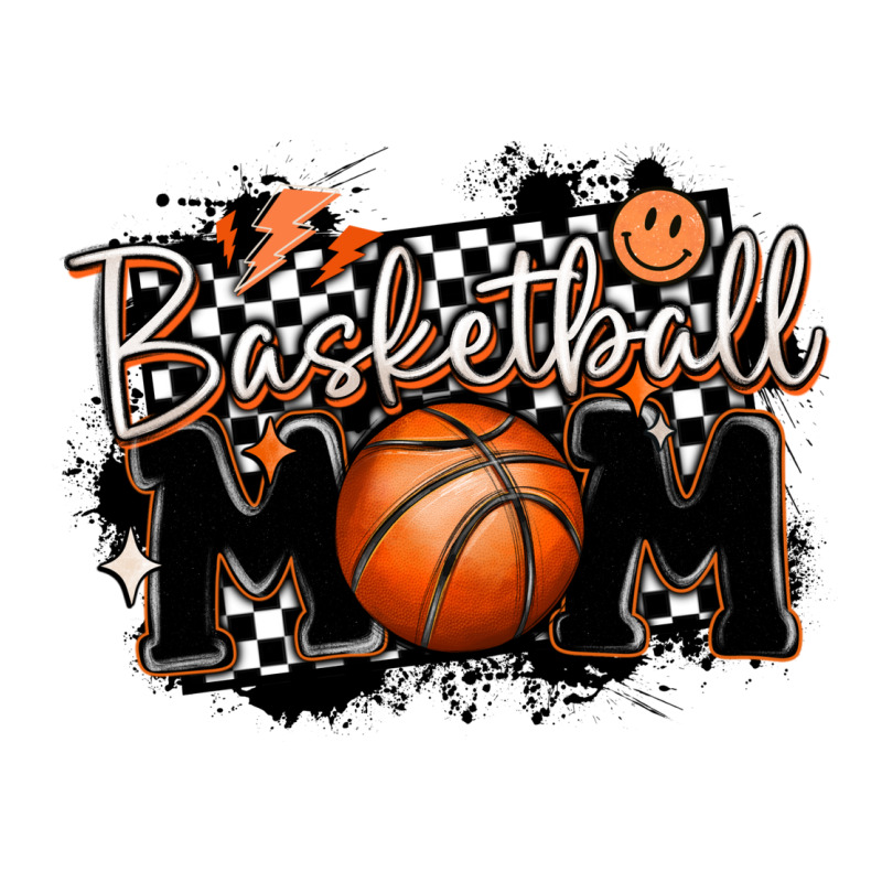 Basketball Mom Zipper Hoodie by MaliasSmallBusiness | Teevron