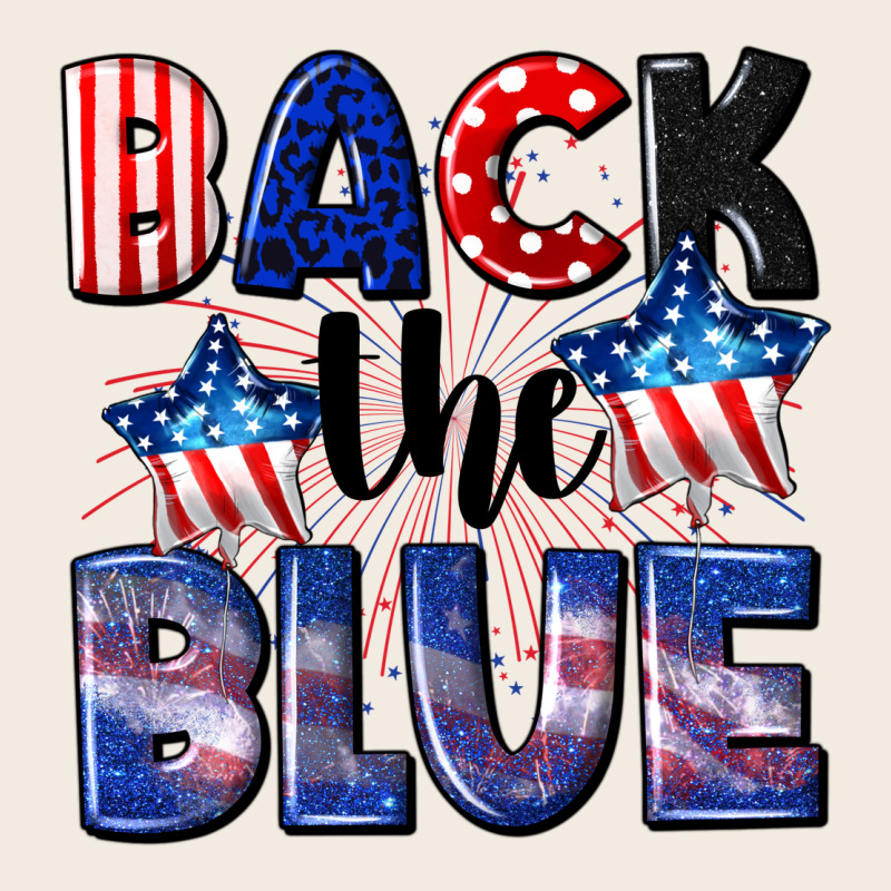 Back The Blue 4th Of July Premium Sweatshirt by CowGirlArtShop | Teevron