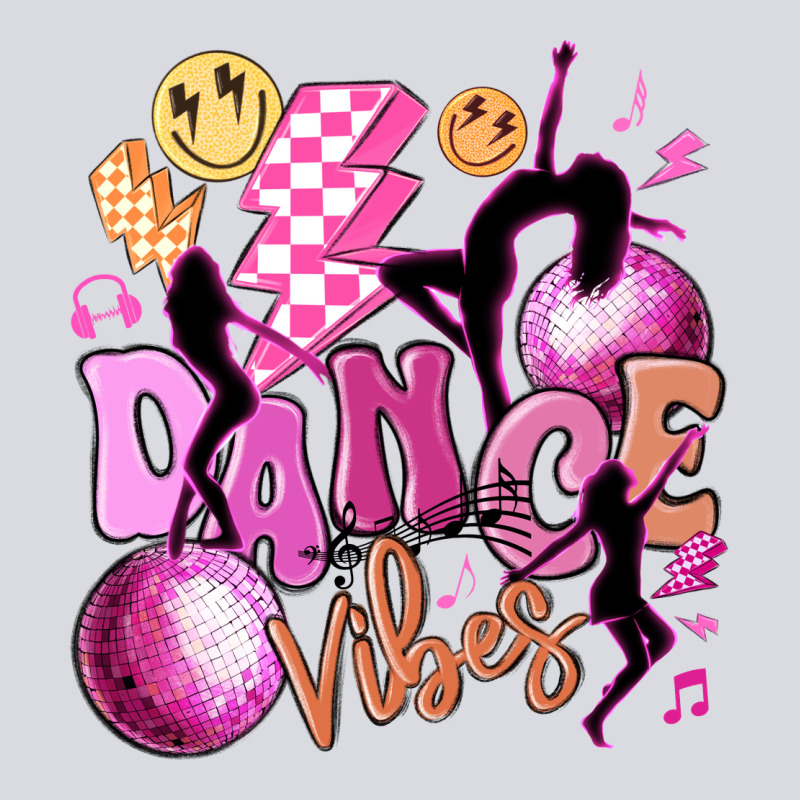 Dance Vibes Zipper Hoodie by MaliasSmallBusiness | Teevron