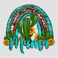 Western Cactus And Sunflower Mama Rainbow Premium Hoodie | Teevron