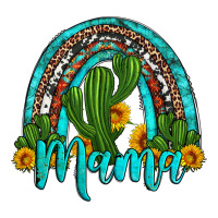 western cactus and sunflower mama rainbow | Teevron
