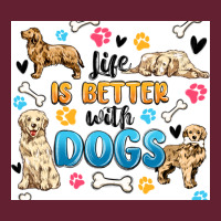Life Is Better With Dogs Classic Tee | Teevron