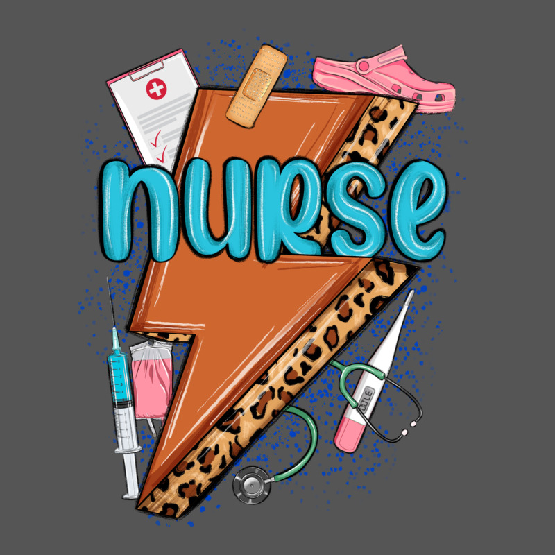 Nurse Lightning Bolt Zipper Hoodie by MaliasSmallBusiness | Teevron